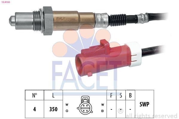 Oksijen (Lambda) Sensörü  FORD ORJINAL AE819G444BC