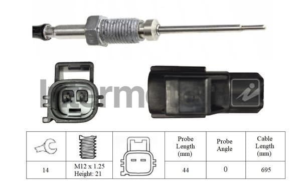 Egzoz Sıcaklık Sensörü  FORD ORJINAL BK3A12B591CC
