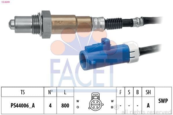 Oksijen (Lambda) Sensörü  FORD ORJINAL CV619G444CB