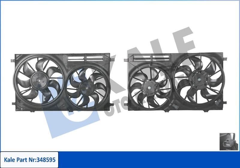 Radyatör Fan ve Motoru  FORD ORJINAL GK218C607AC