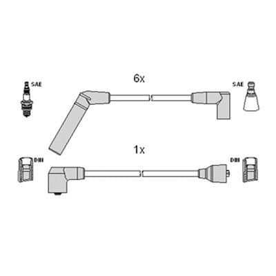 Buji Kablosu  FIAT ORJINAL K04797685AB
