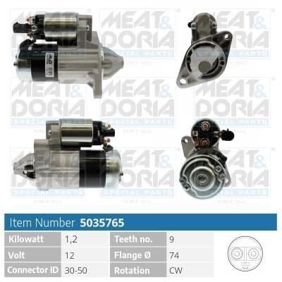 Marş Dinamosu FIAT ORJINAL K05033067AB