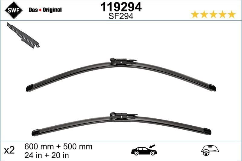 Silecek Süpürgesi Ön FORD ORJINAL LJ6B17528BA