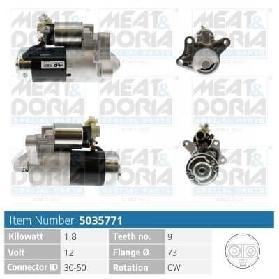 Marş Dinamosu  MITSUBISHI ORJINAL M1T81582
