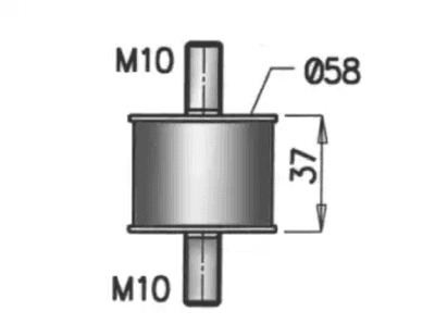Tampon Traversi Ön OPEL ORJINAL 22787151