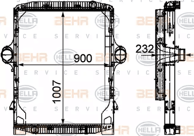 Turbo Radyatörü  IVECO ORJINAL 500348262