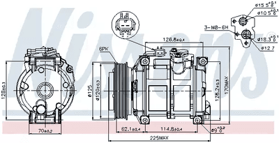 Klima Radyatörü  FIAT ORJINAL KRL005421AD