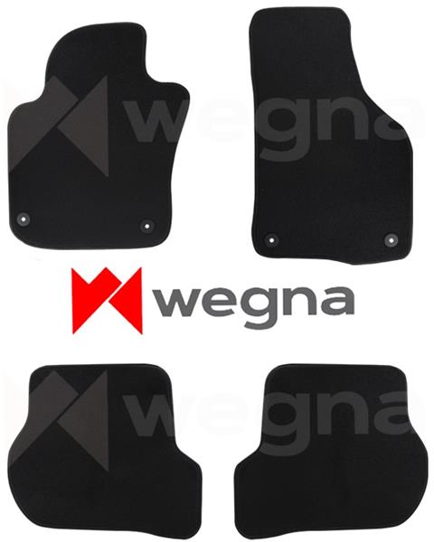 HALI PASPAS SİYAH VW GOLF 5 2003-2009 - WEGNA - OEM PASPAS