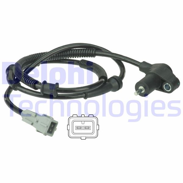 ABS HIZ SENSÖRÜ ARKA CITROEN BERLİNGO. BERLİNGO MULTİSPACE. XSARA PİCASSO. PEUGEOT PARTNER. PARTNER - DELPHI