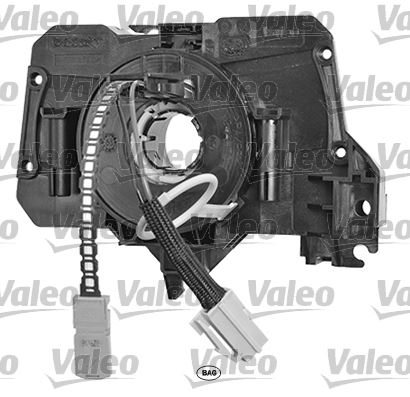 İKAZ KOL BAĞLANTI PARÇASI (AIRBAG SARGISI / DİREKSİYON SARGISI) CLIO II (98-05)-CLIO III 07=> THALIA - VALEO - OEM 255672223R