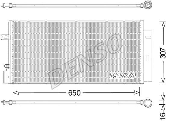 CONDENSER. AİR CONDİTİONİNG CHEVROLET AVEO (T300) ...