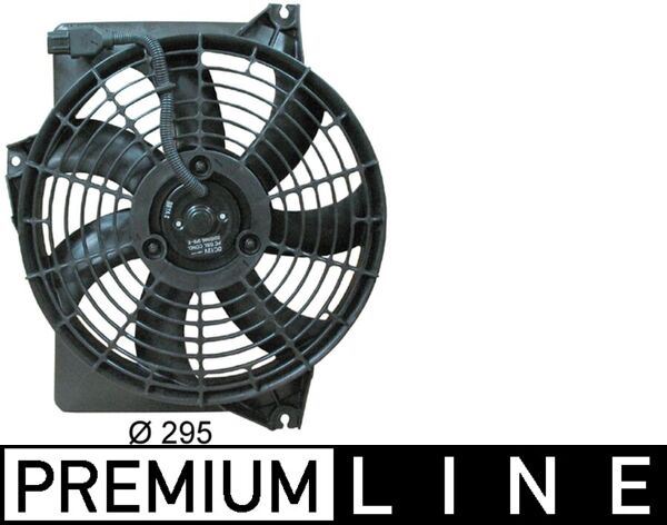 A/C-Kondensator-Lüfter HYUNDAI MATRIX - MAHLE