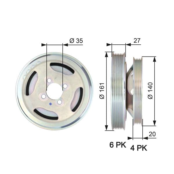 KRANK KASNAĞI DOBLO-ALBEA-FIORINO-LINEA 1.3 MTJ 16...