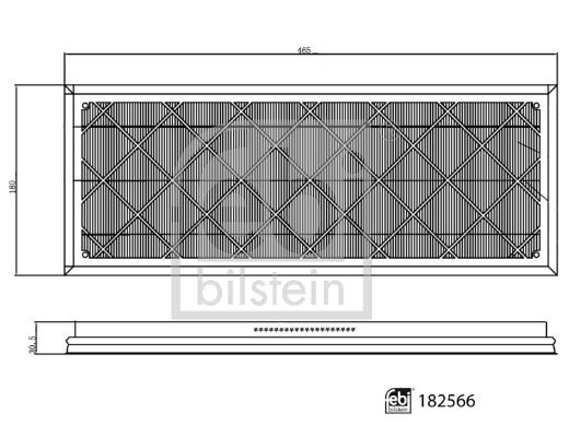 FİLTRE KABİN FİLTRE SETİ TESLA - FEBI