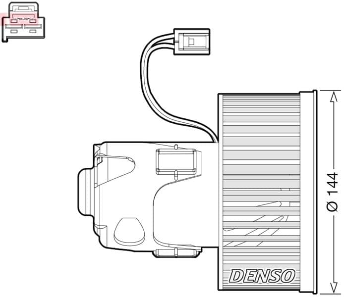 KALORIFER MOTORU BMW F07 F10 F11 F18 F12 F13