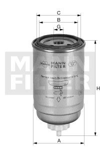 YAKIT FİLTRESİ CASE (IH) — MANN WK9190X - MANN - OEM J991350