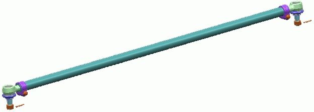 LEMFOERDER STEERING TIE ROD RENAULT-SAVIEM-BERLIET - LEMFORDER