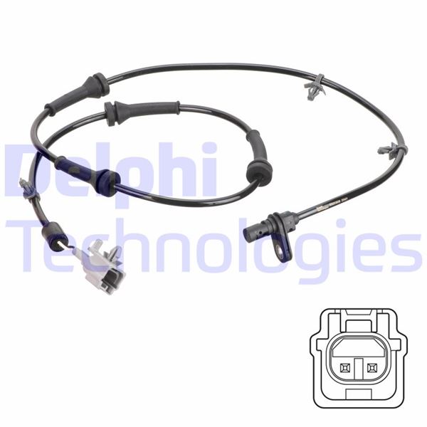ABS HIZ SENSÖRÜ DUALİS-QASHQAİ-QASHQAİ+2 02-2007-0 - DELPHI - OEM 47900JD000