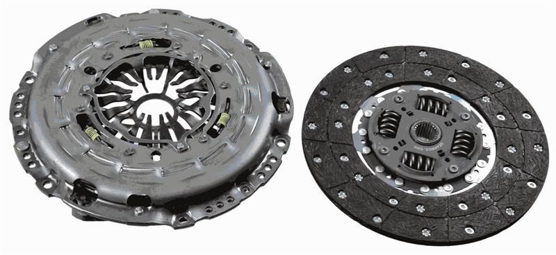 DEBRIYAJ SETI TRANSIT V347 V348 TT9 2.2 155PS 11>14 YENI TRANSIT V363 TTG 14> RANGER TKE 11> 2.2 RULMANSIZ - SACHS - OEM 1731737