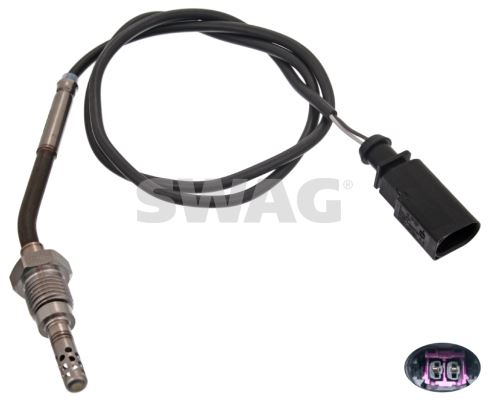 ATIK GAZ ISI SENSÖRÜ (FEBI 49268) - SWAG - OEM 03G906088R