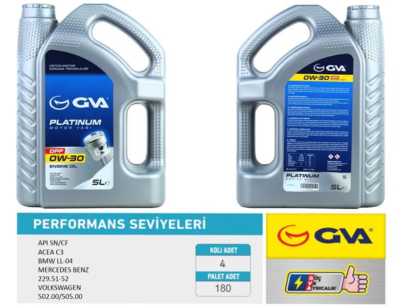 Motor Yağı (4.8 Lt) S1 Ds1 Partikül Filtreli 0W30  FIAT ORJINAL 55177951