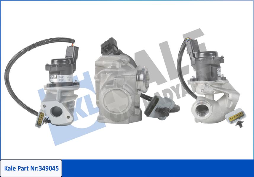 EGR VALF (KABLOLU) FOCUS II -CMAX 1.6TDCI 04>11 VOLVO C30 06>12 S40 II V50 1.6TDI 04>11 - KALE - OEM 3M5Q9D475EA
