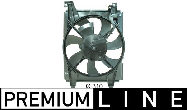 A/C-Kondensator-Lüfter HYUNDAI ELANTRA - MAHLE