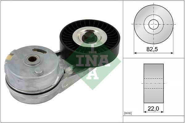 ALTERNATÖR GERGİ RULMANI (KÜTÜKLÜ) ASTRA G (02-05)- VECTRA B (00-03)-VECTRA C-ZAFIRA 2.0 16V-2.2 16V - INA - OEM 24430296