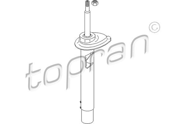 AMORTISOR ON SAG (GAZLI) BMW E46 97>05 - TOPRAN - OEM 31311096852