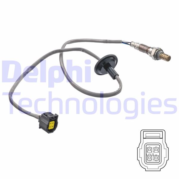 OKSİJEN SENSÖRÜ MITSUBISHI ASX LANCER OUTLANDER ECLIPSECROSS PEJO 4007 4008 C-CROSSER - DELPHI - OEM 1588A183