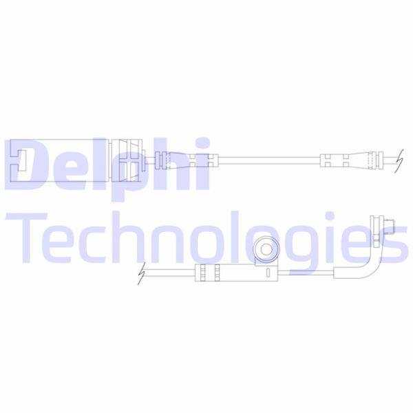 BALATA FISI ON BMW E60 E61 E63 E64 - DELPHI - OEM 34356789492
