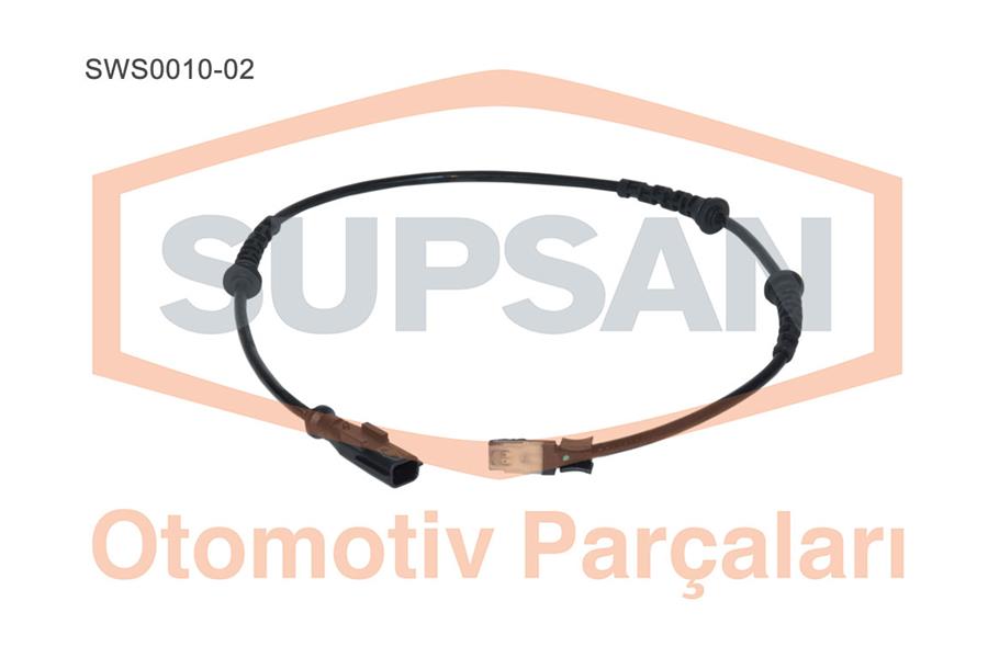 ABS SENSORU ON LOGAN CLIO II MODUS - SUPSAN - OEM 479101292R