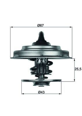 TERMOSTAT MERCEDES-BENZ VARIO Platform/Chassis 60C