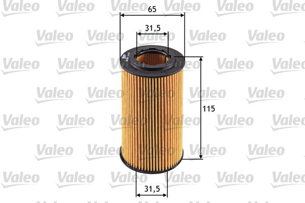 YAĞ FİLTESİ HONDA ACCORD 2.2L N22A1 dizel (CN1 kasa) 04-08 - VALEO - OEM 15430RBDE01