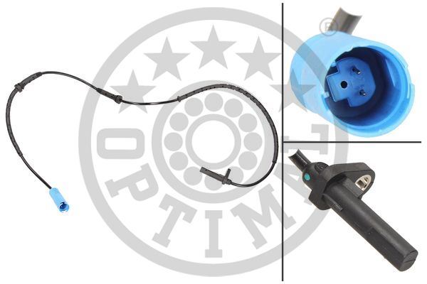 ABS HIZ SENSORU ARKA SAG SOL BMW E65 E66 - OPTIMAL - OEM 34526758290