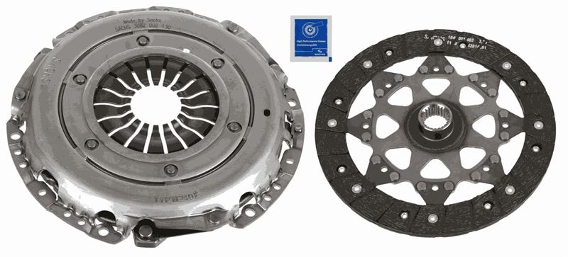 DEBRIYAJ SETI CONNECT 1.8TDCI 90PS 02 => FOCUS II 1.8TDCI 100PS 115PS (00 04) MONDEO 2.0TDCI 90PS (00-07) RULMANSIZ - SACHS - OEM 3S417540F1A