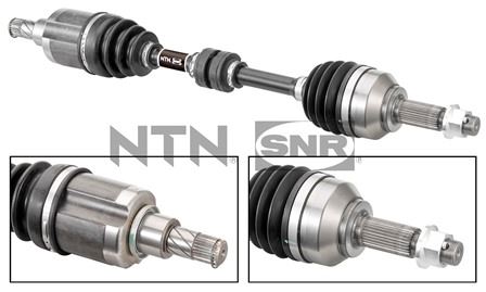 KOMPLE AKS SOL NISSAN QASHQAI 1.6L HR16DE J10 (6 vites) 10-13 (OTOMATİK VİTES) - SNR - OEM 39101BB90C