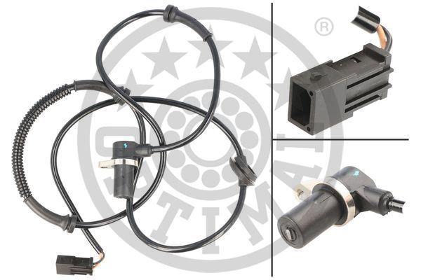 TEKERLEK HIZ SENSÖRÜ ARKA SAĞ AUDI A4 1.6-1.8 T - OPTIMAL - OEM 8E0927807B