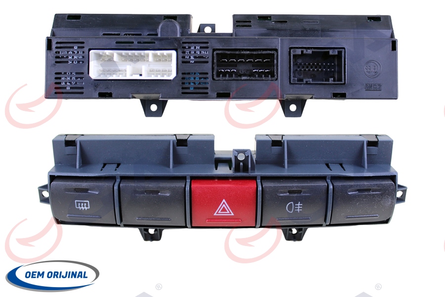KUMANDA PANELİ FIAT DUCATO JTD (02-06) (CAM REZİST - GVA - OEM 735338755