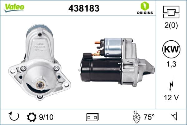 MARŞ MOTORU 12V 1.1KW 9 DİŞ ASTRA F-G-H-J-CORSA B-...