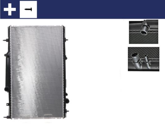 Kühlmittelkühler CITROEN C5 / PEUGEOT 607 - MAHLE