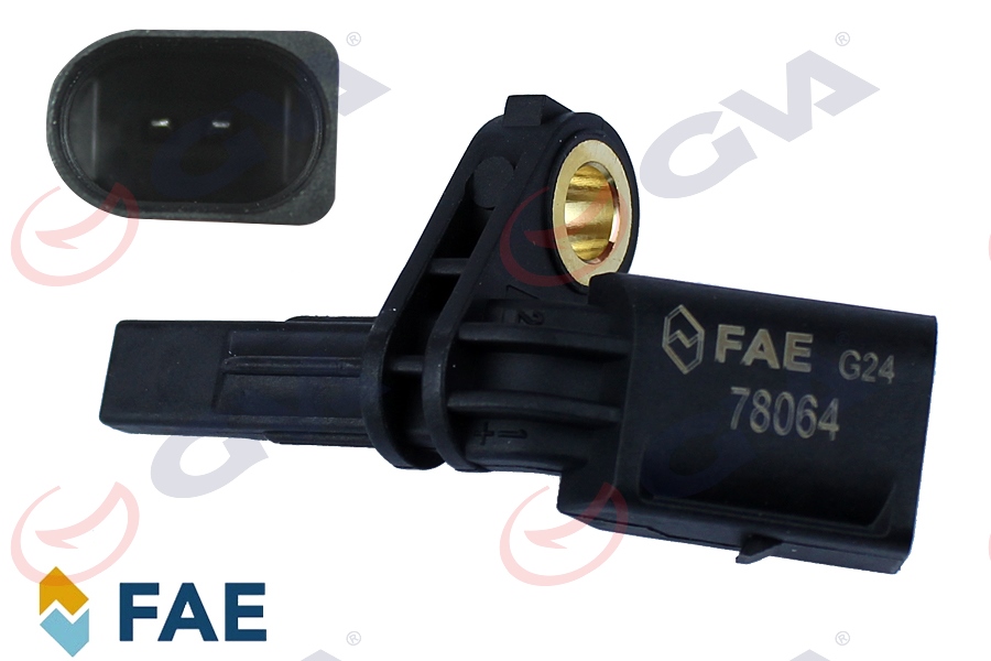 TEKERLEK HIZ SENSÖRÜ GOLF 5-JETTA 3-PASSAT-T5-T6-CADDY (03>) ÖN-SAĞ - GVA - OEM 7H0927804