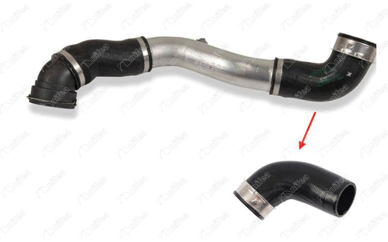 TURBOSARJ HORTUMU SOL BMW M57N2 E90 E91 E92 ALT - NIFEA - OEM 11618506078