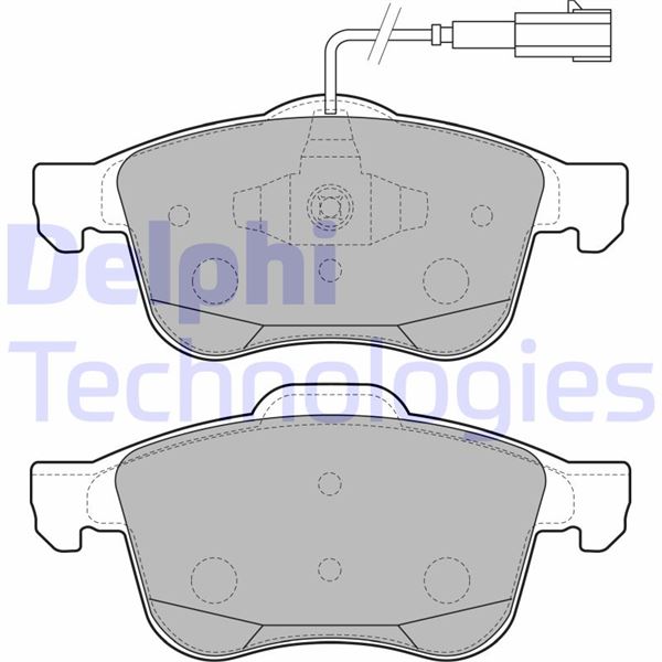 FREN BALATASI ON (155MM) GIULIETTA (940) 2.0JTDM 10- #### - DELPHI - OEM 77367959