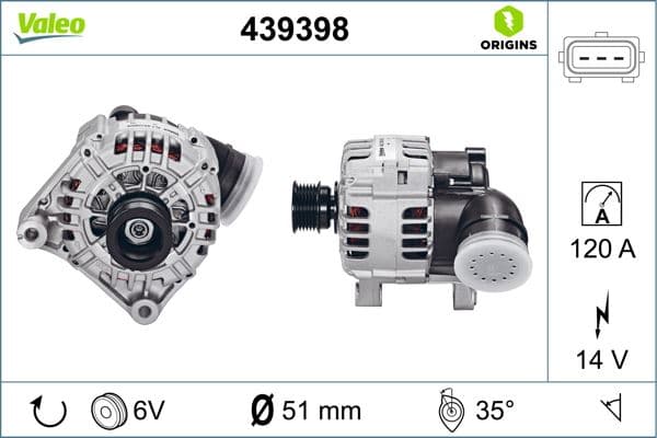 ALTERNATÖR BMW 120A E46 320İ 323İ 325İ E39 520İ 52...