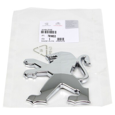 BAGAJ KAPAK AMBLEMİ PEUGEOT - PSA - OEM 7810.S3