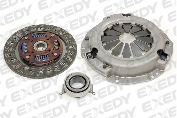 DEBRİYAJ SETİ (BASKI+DİSK+BİLYA) TOYOTA COROLLA 1.3L EE90. EE100 88-95 - EXEDY - OEM 3121012180