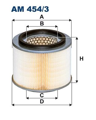 HAVA FİLTRESİ NİSSAN PATROL GR II-PİCK UP - FILTRON - OEM 16546VC10A