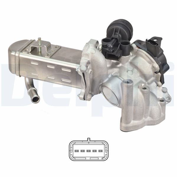 EGR VALFİ FORD KUGA-MONDEO-GALAXY-SMAX 07> PEUGEOT-CİTROEN C4-C5 07> 2.0 TDCİ - DELPHI - OEM 9M5Q