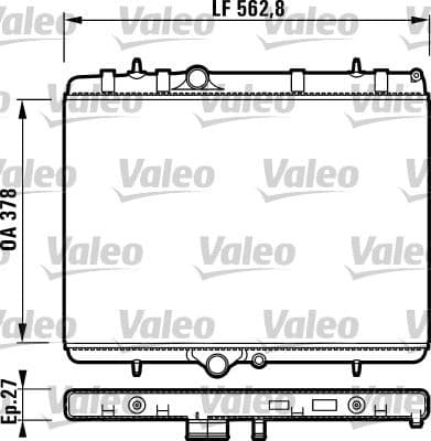 RADYATÖR 307 00>XSARA (01-05)C4 04> 2.0HDI (...